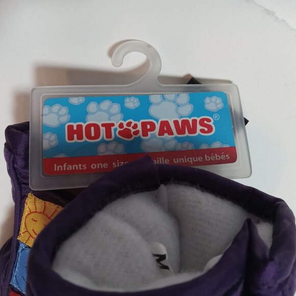 Hot Paws Purple Mittens Infants Baby One Size Gloves Nylon Winter Snow New Tags - Picture 8 of 8